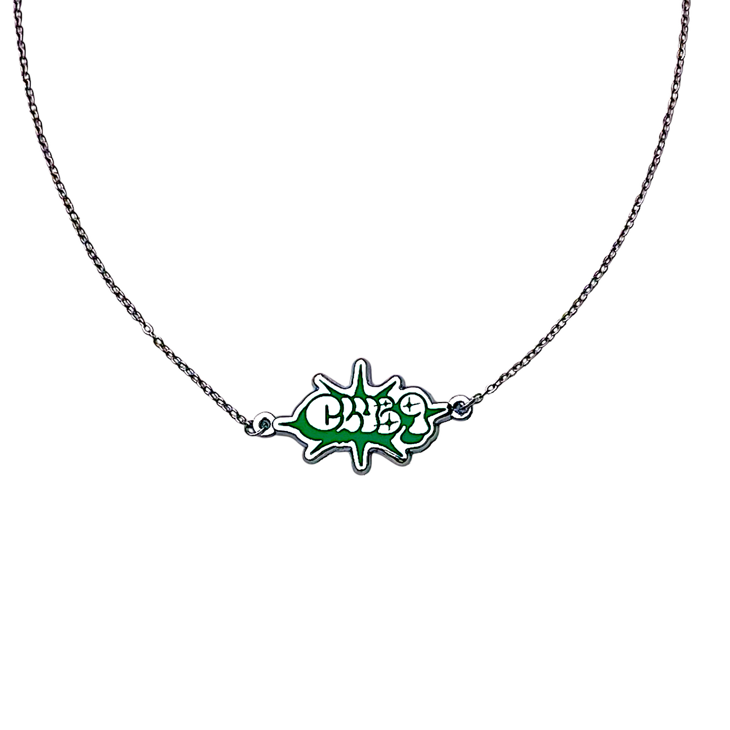 Enamel necklace