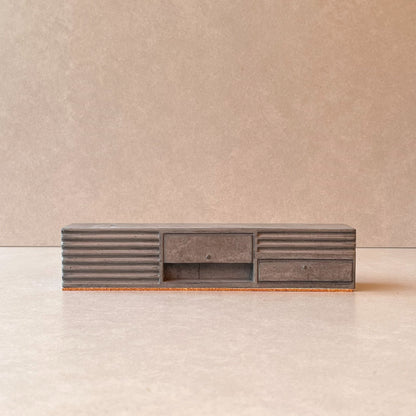 The Media Console ledge