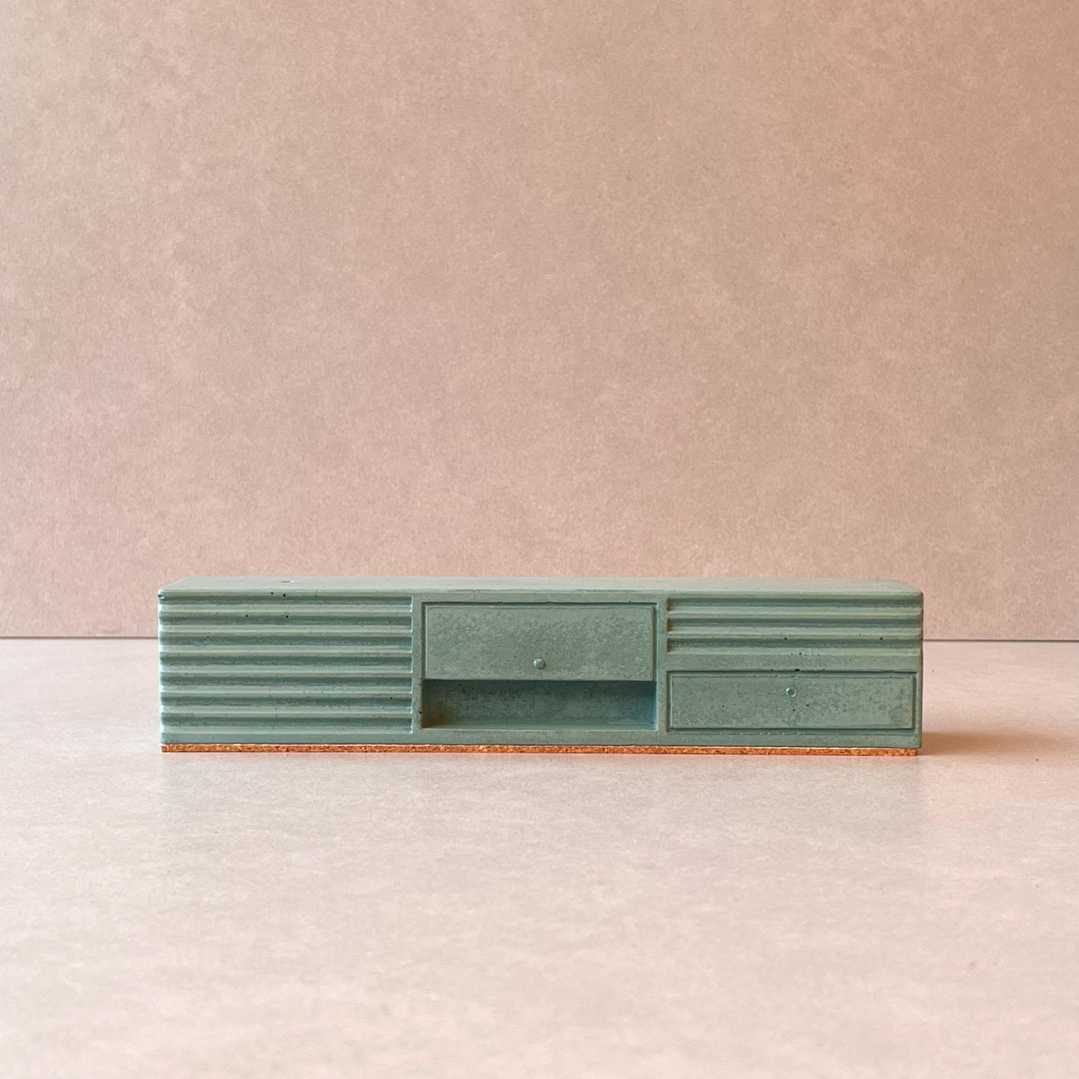 The Media Console ledge