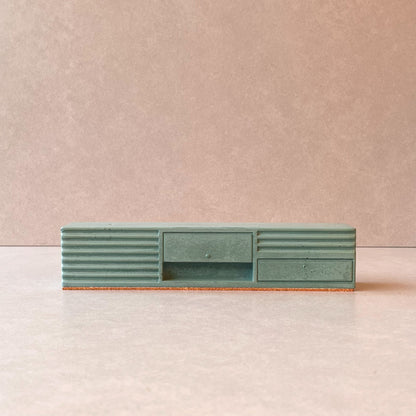 The Media Console ledge