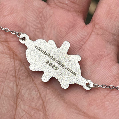 Enamel necklace