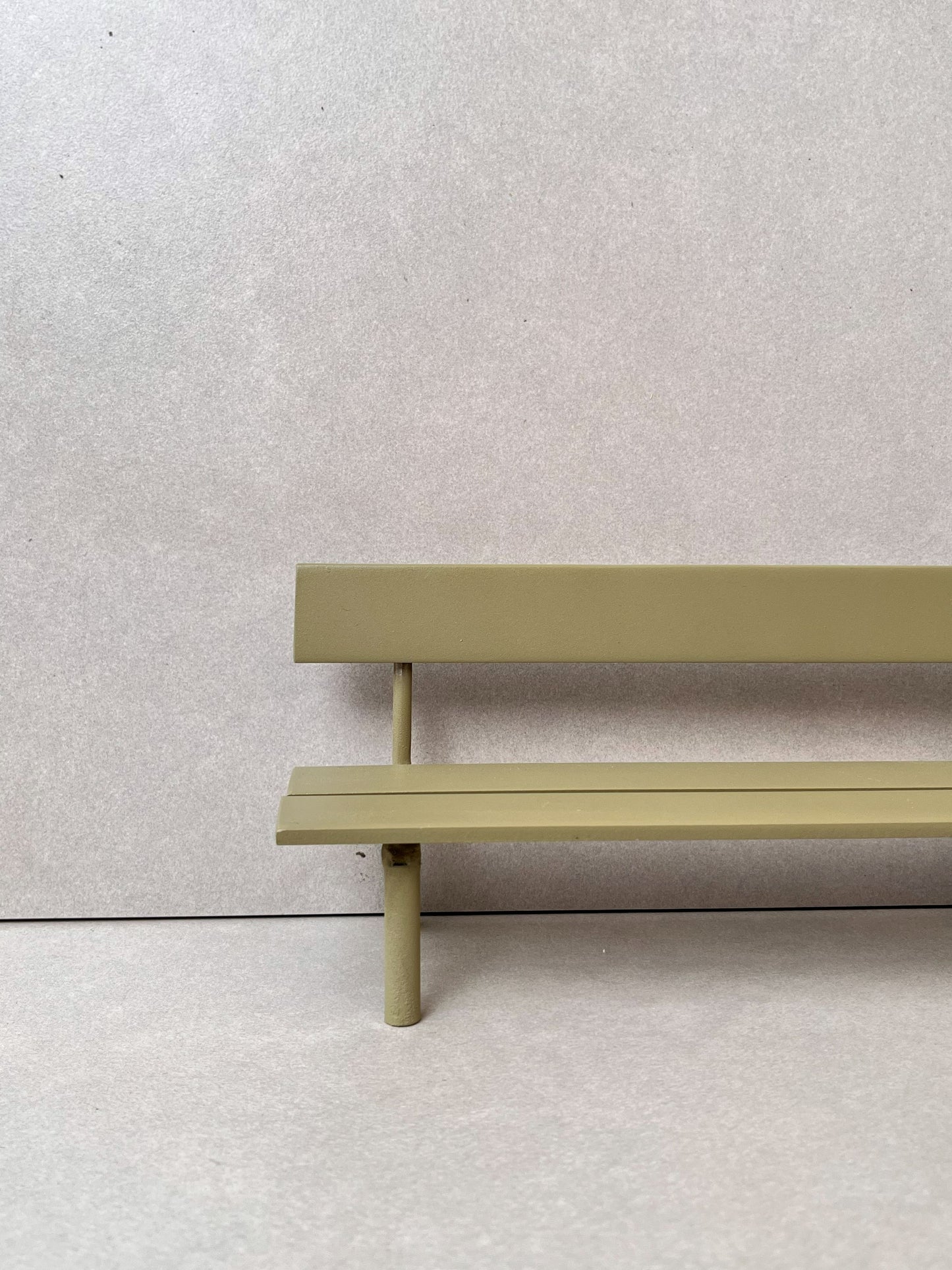 Khaki Stainless bench