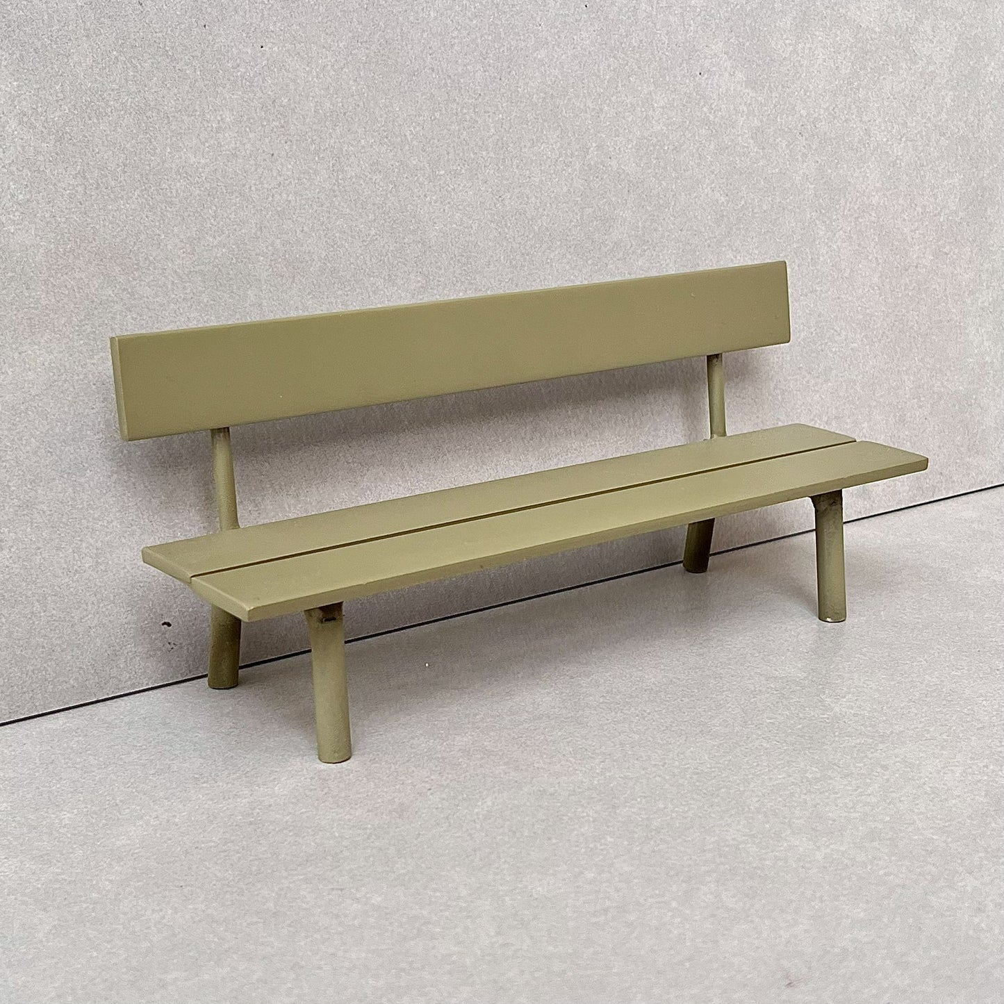 Khaki Stainless bench