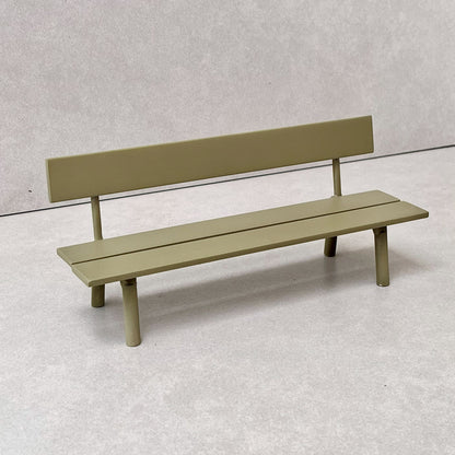 Khaki Stainless bench