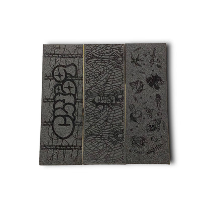 Laser engraved slimtapes.