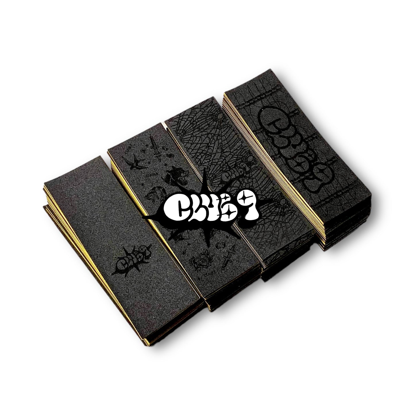 Laser engraved slimtapes.