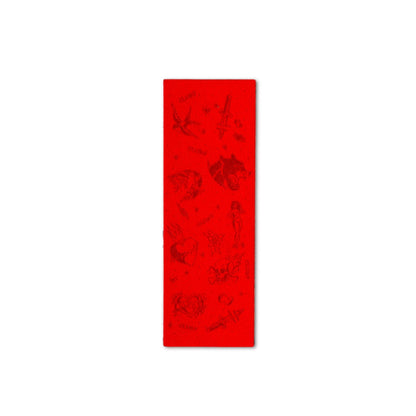 Laser engraved Red slimtapes
