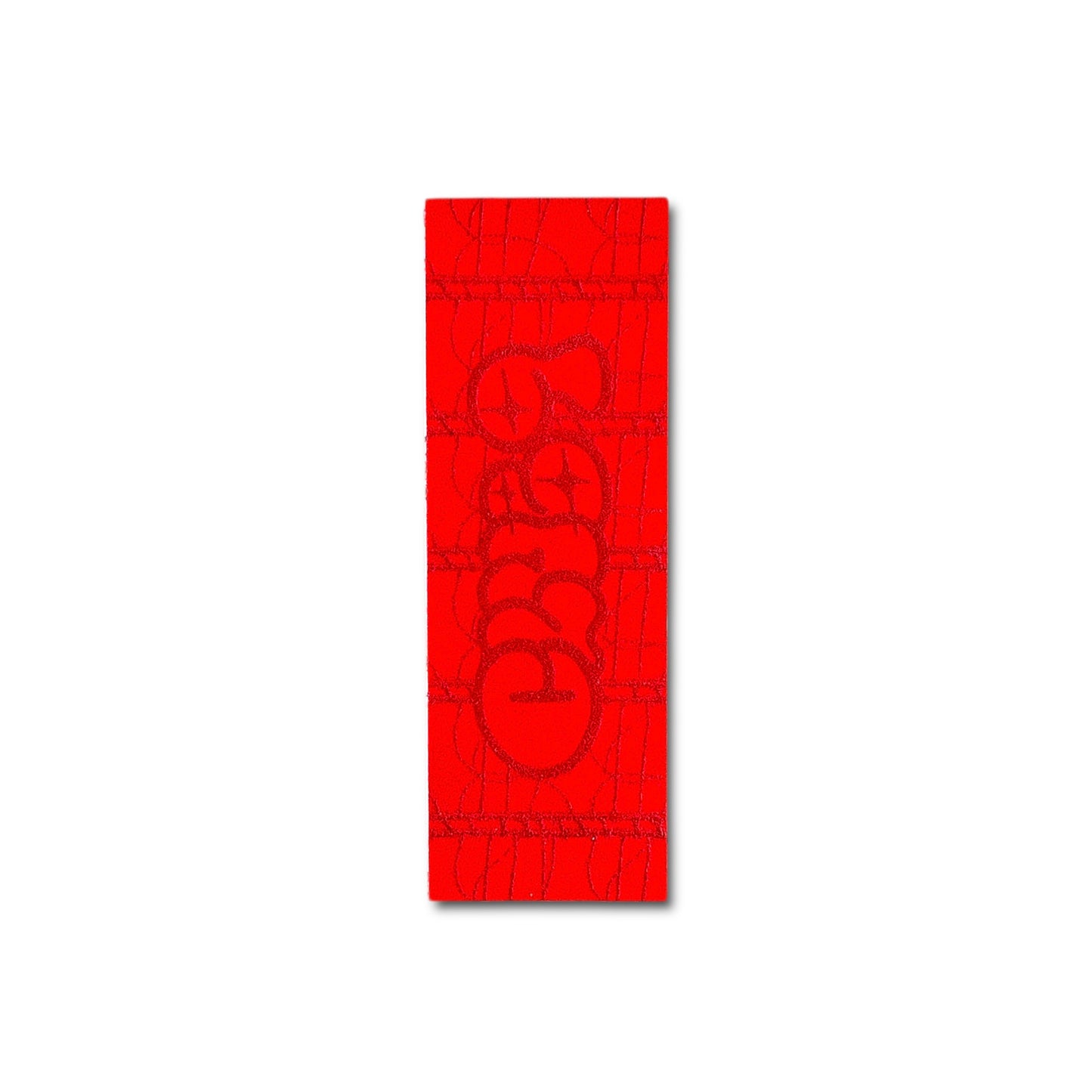 Laser engraved Red slimtapes